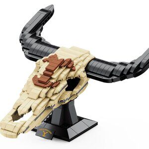 Yellowstone Steer Skull (563 Pcs.) Brickcraft 2023 Brick Building Set